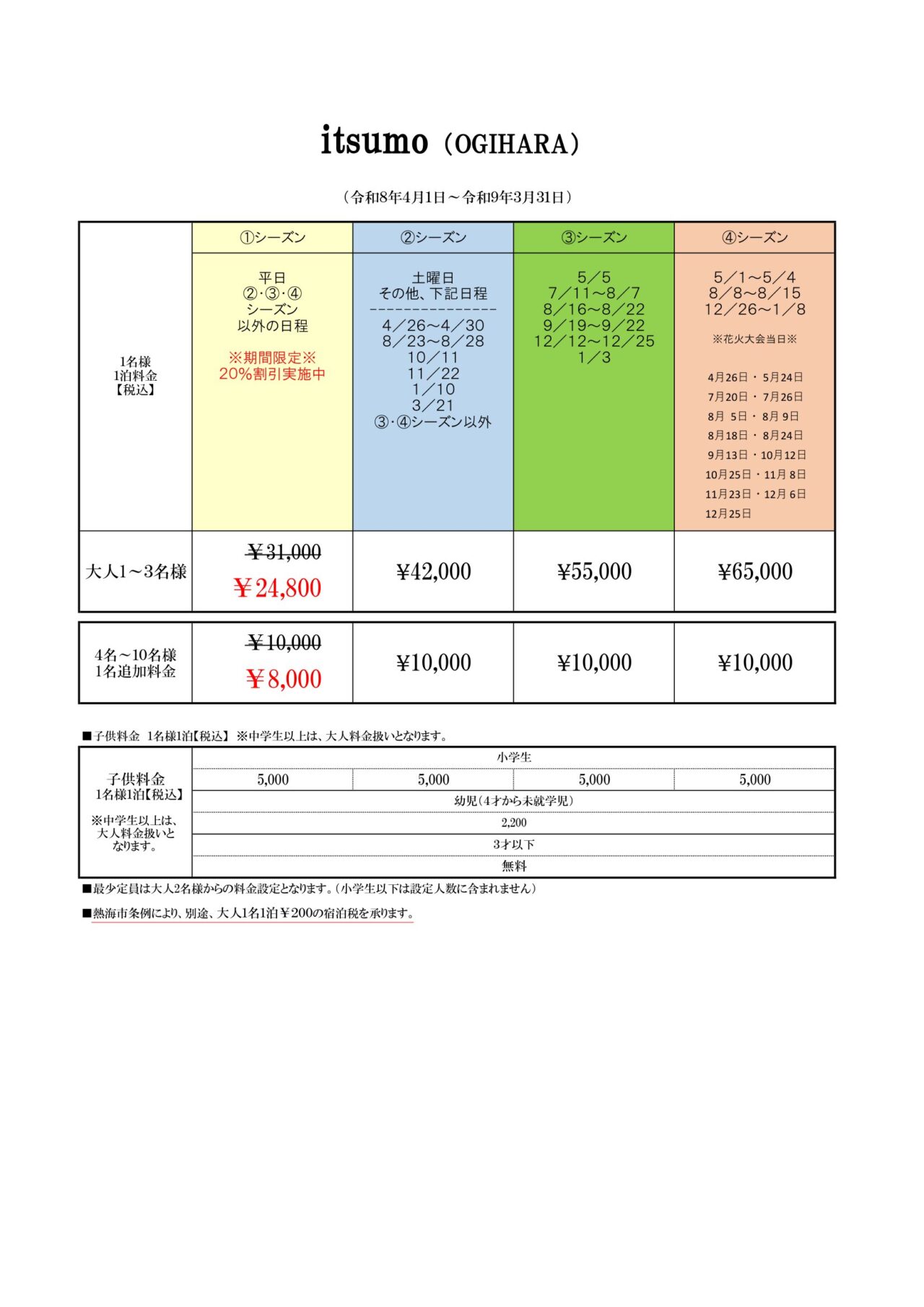 itsumo（OGIHARA）の間取り図