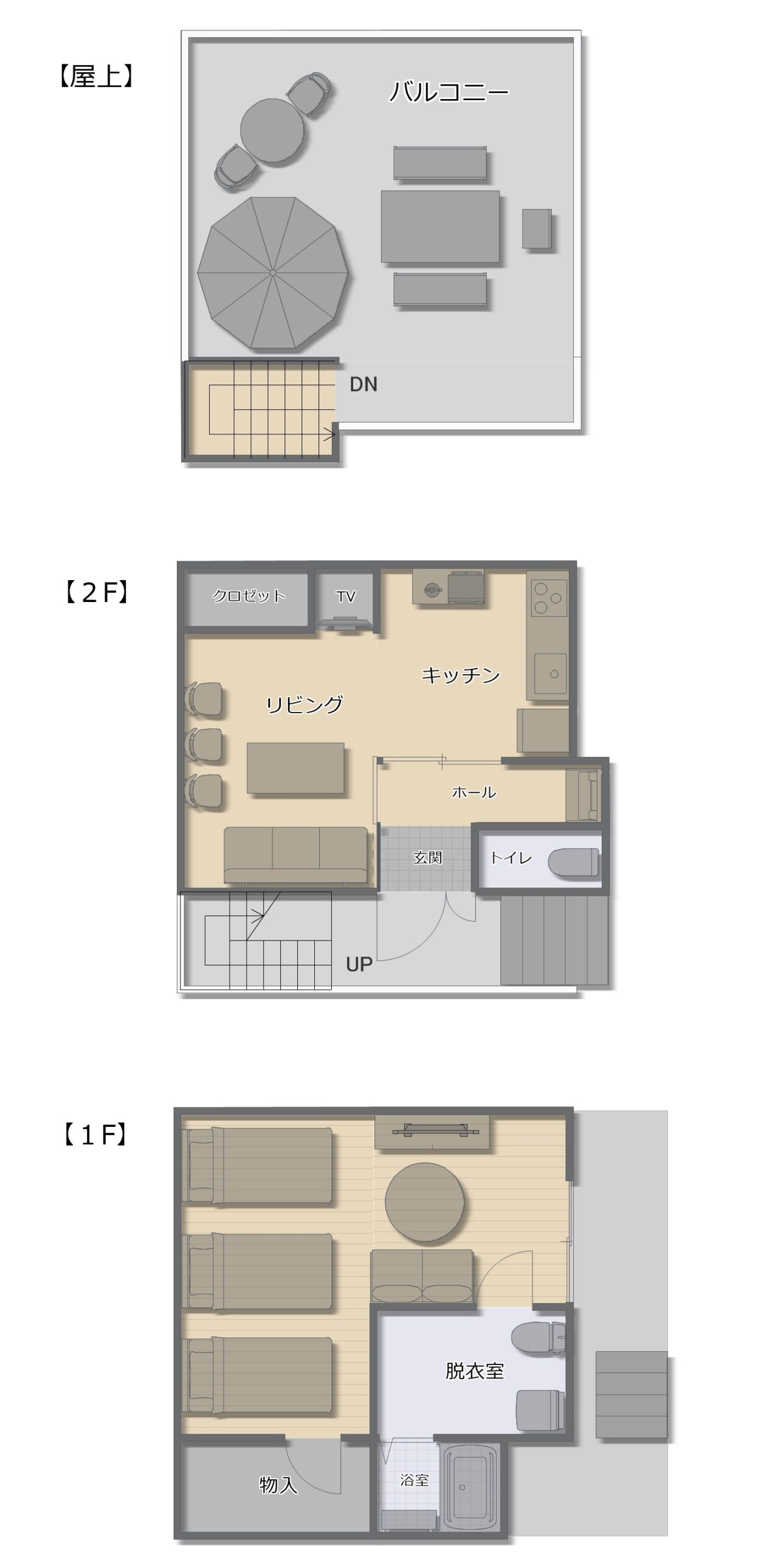 桜鴛館 ヴェドゥータⅠの間取り図