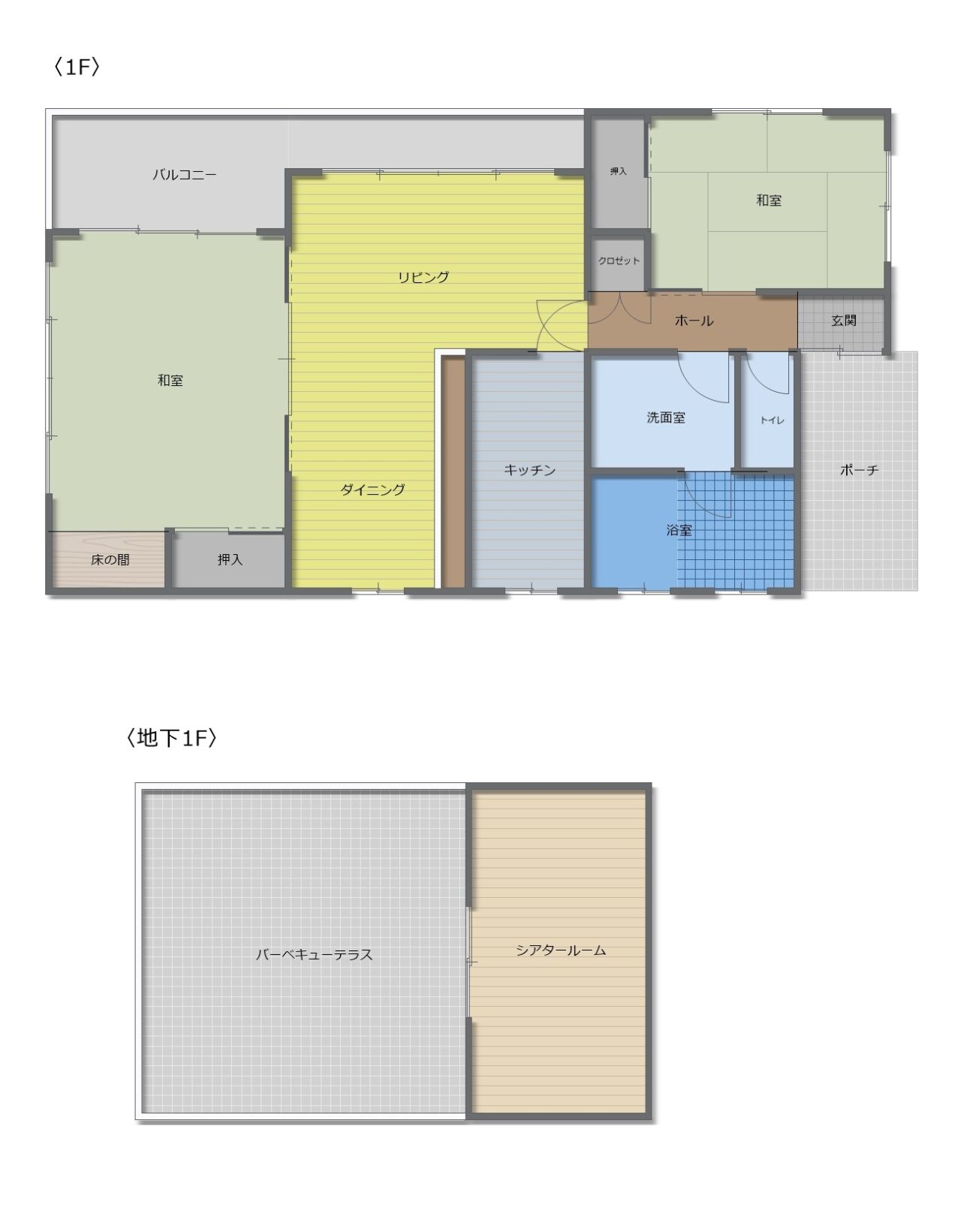熱海グランドビューテラスの間取り図