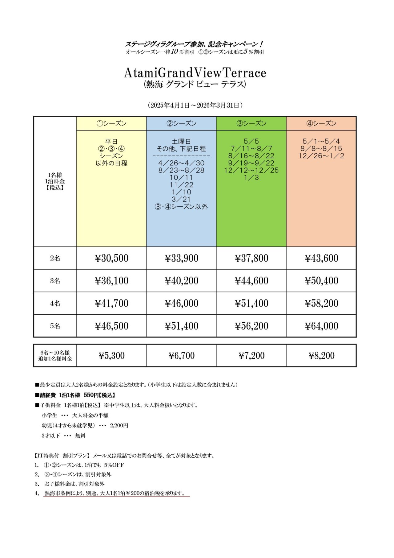 熱海グランドビューテラスの間取り図