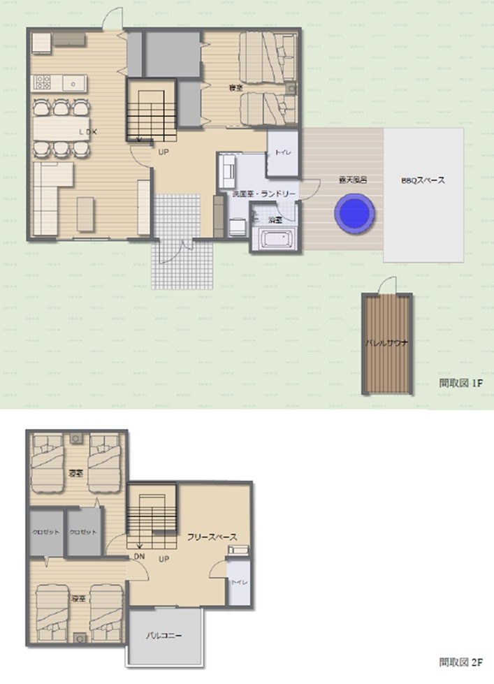 ポッケまほろ伊豆の間取り図