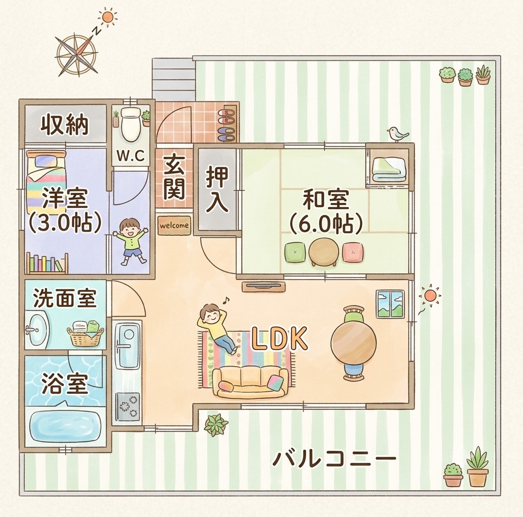 2026年8月下旬オープン　ラグナ テラス 熱海　の間取り図